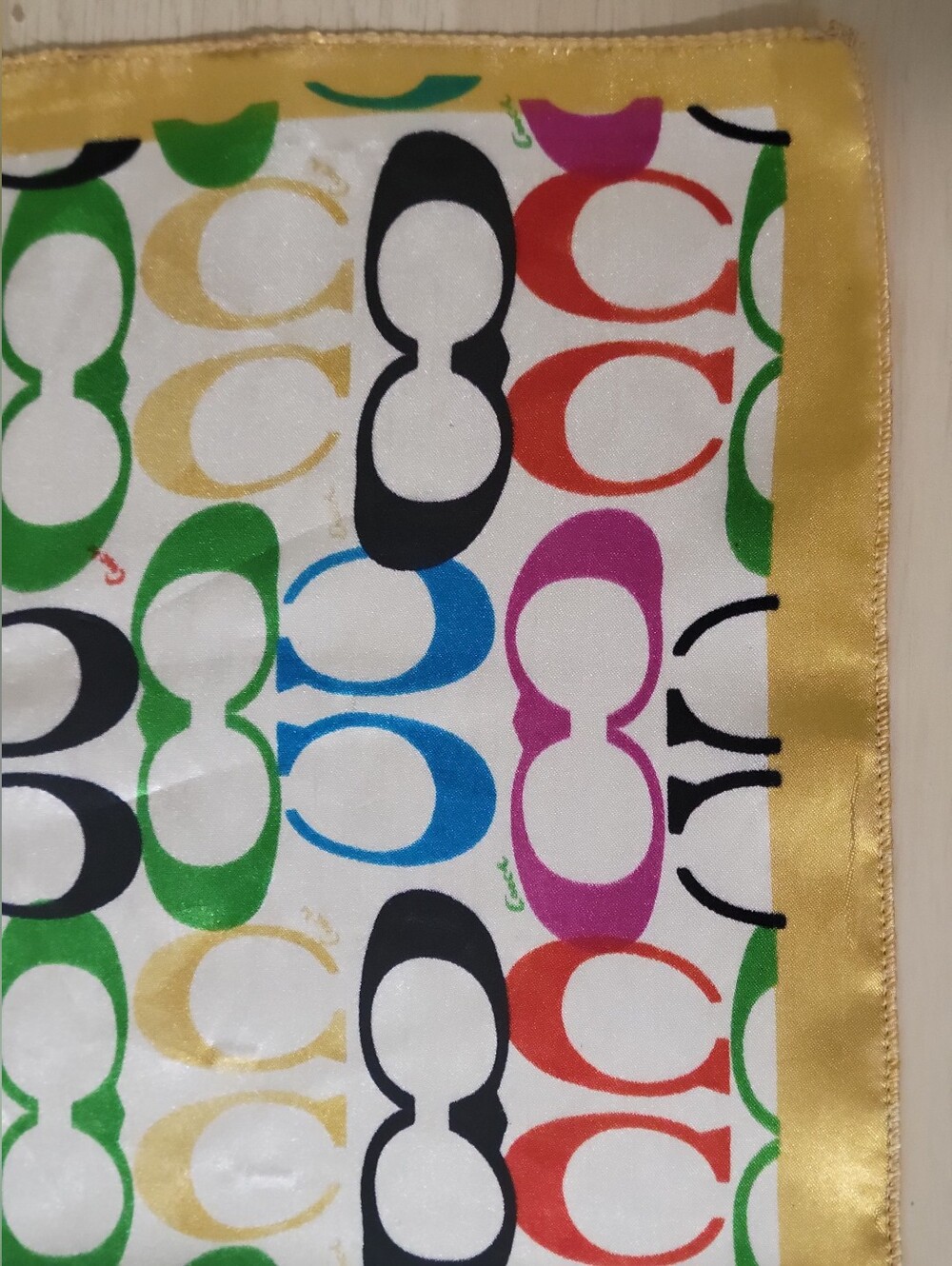 COACH SCARF - Picture 4 of 12